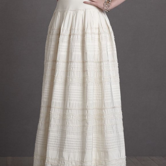 Anthropologie Dresses & Skirts - BHLDN Silk Swells Bridal Skirt New with Tags Sz 6